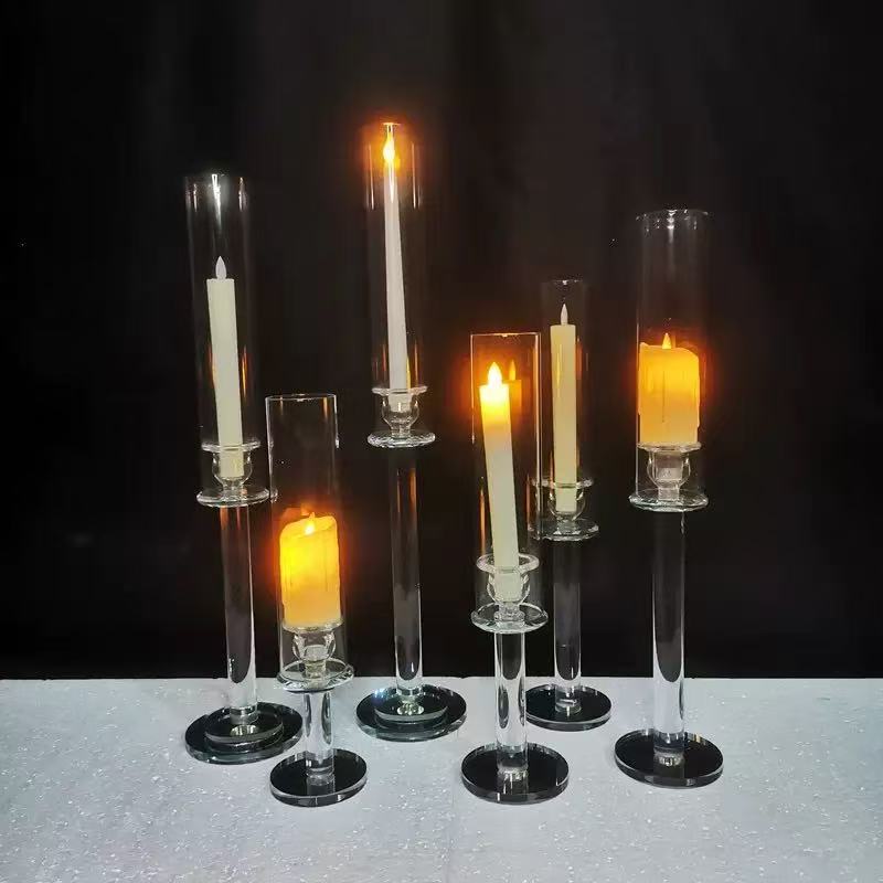Centerpiece Vase Tall - Party Decorations Tall Crystal Flower Vases