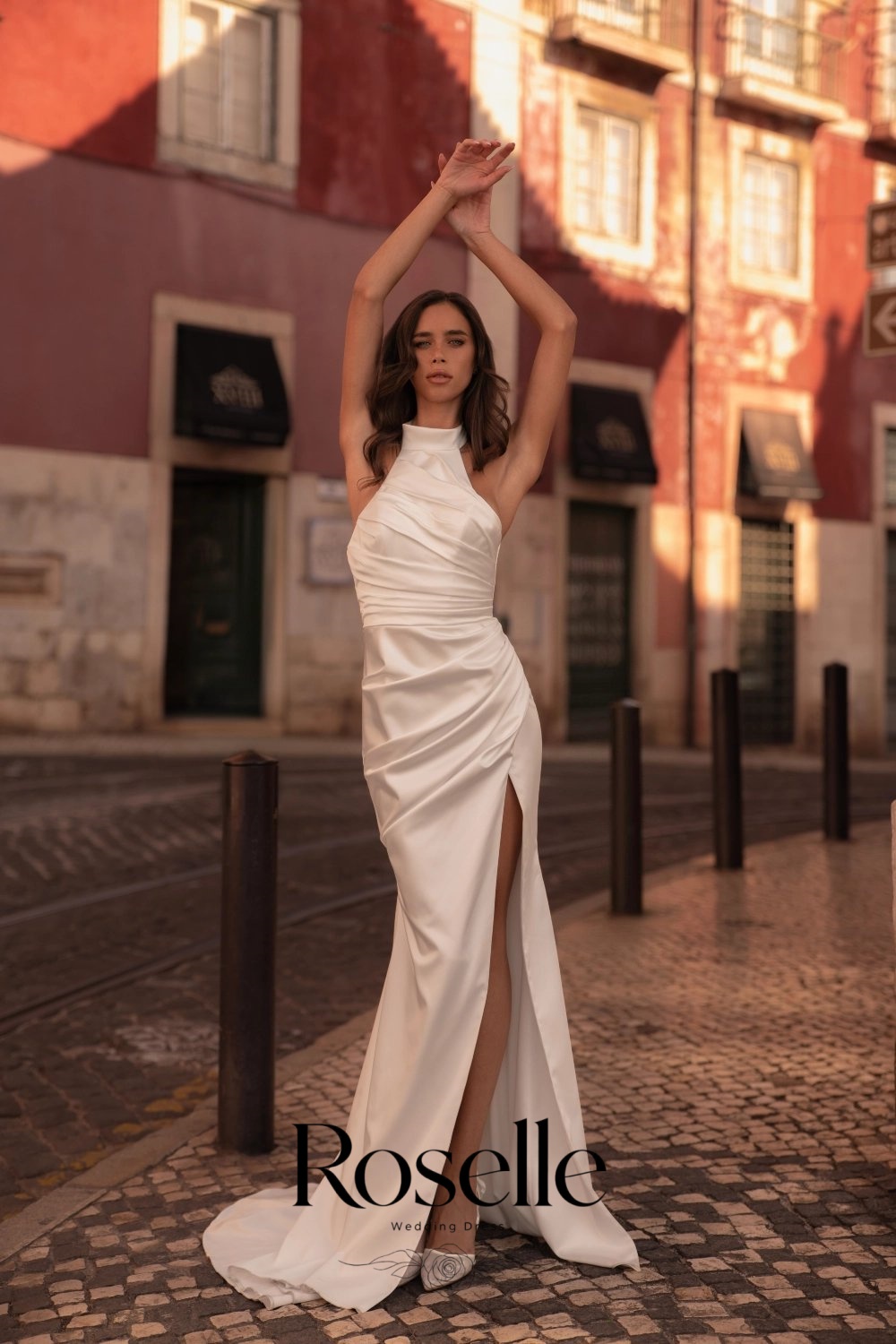 ROSELLE Halter Sleeveless Merm - Wedding Qw 评论和价格