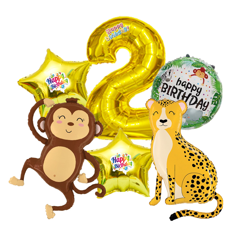 Monkey Leopard Zoo Numbers 0-9 - Wedding Zoo 评论和价格