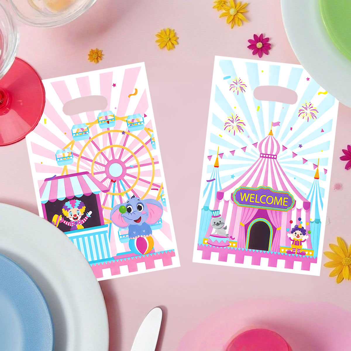 20Pcs/40Pcs Party Gift Bags, G - Wedding Party Supply Store 评论和价格