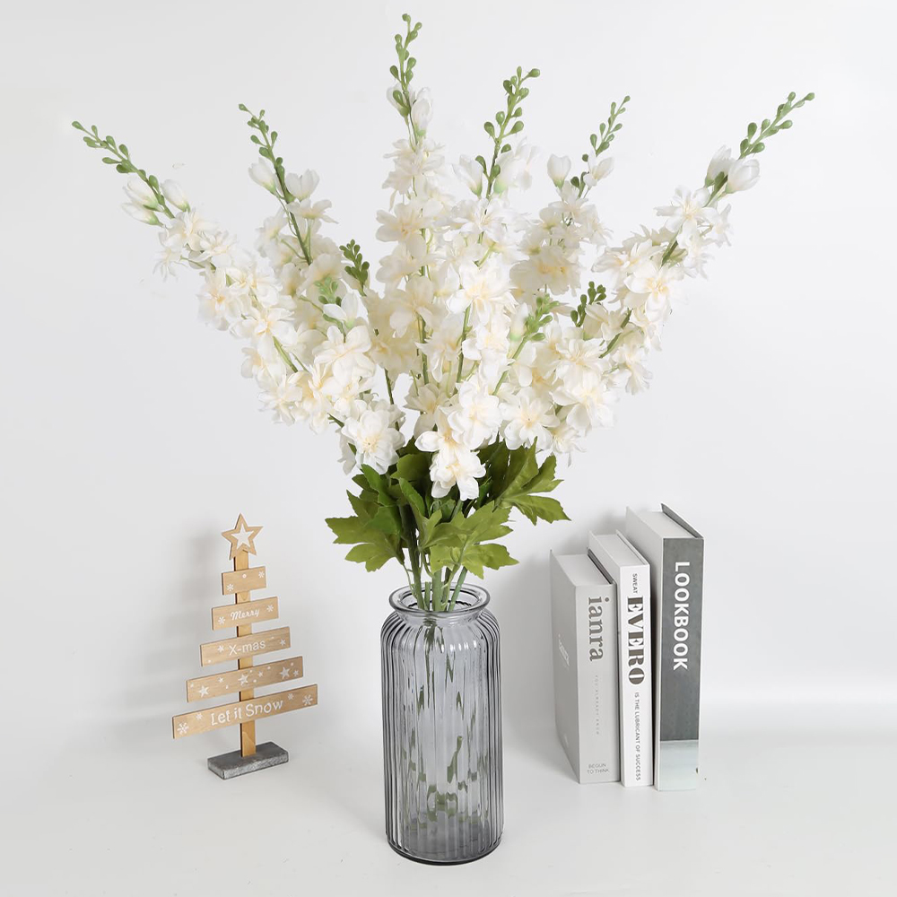 2pc Artificial Flowers Long St - Centerpiece Vase Tall 评论和价格