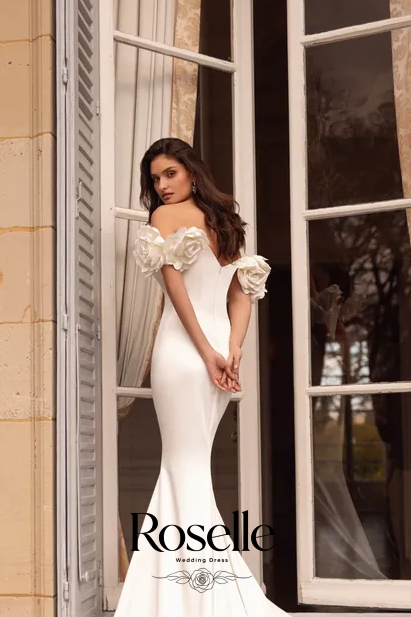 ROSELLE Simple Mermaid Elegant - Wedding Qw 评论和价格