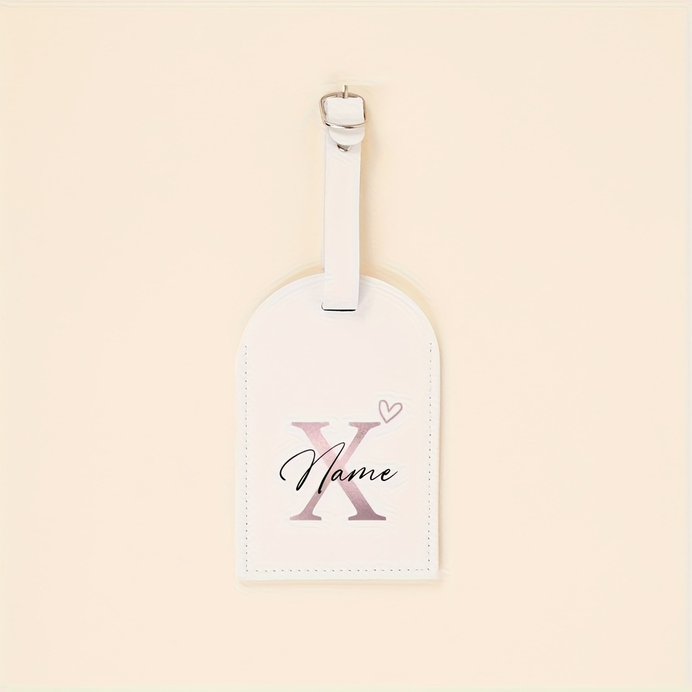 Custom PU Luggage Tag Personal - Wedding Z 评论和价格