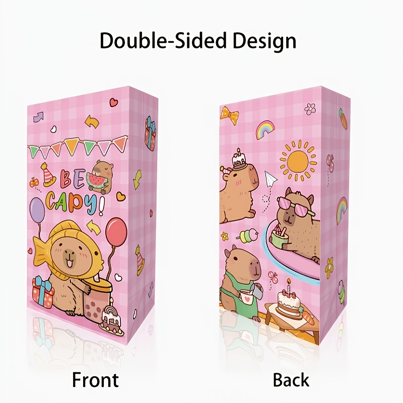 12/24/48pcs Capybara Candy Bag - Wedding Favor Box 评论和价格