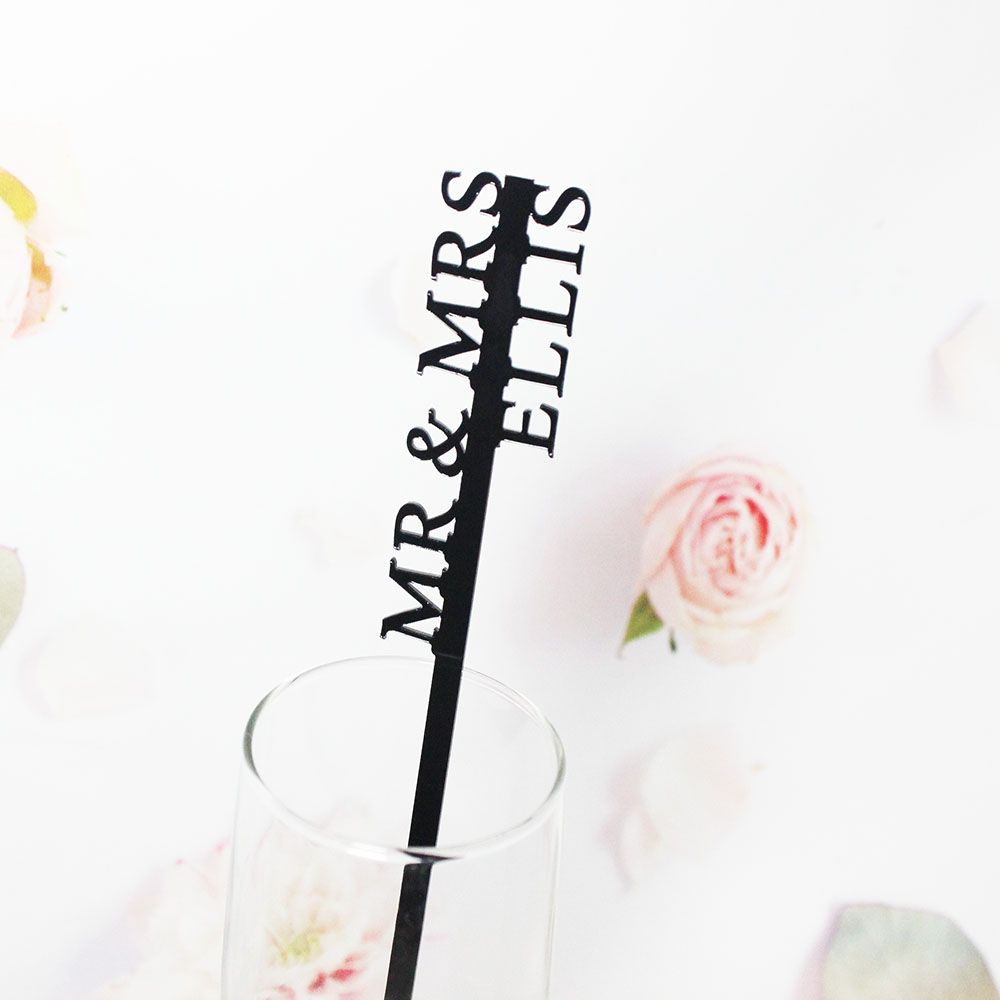 Personalized Drink Stirrers We - Wedding Souvenir 评论和价格