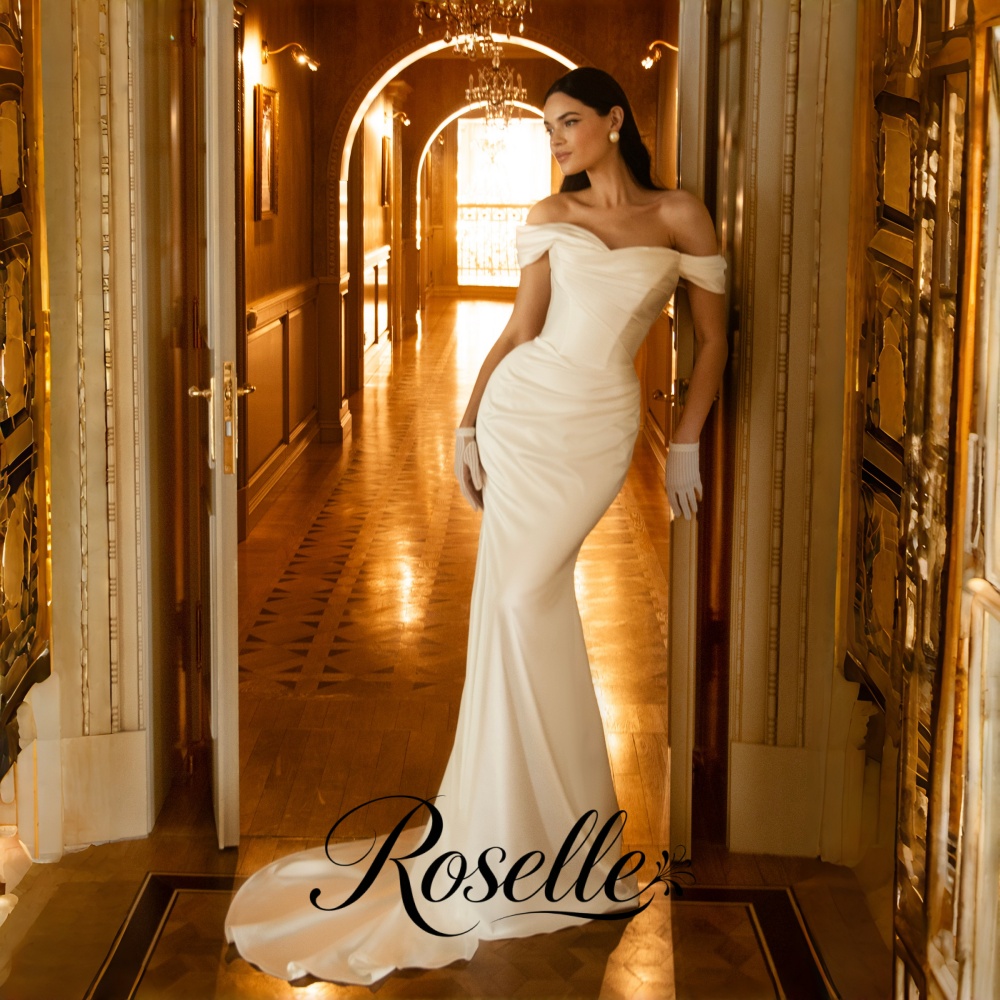 ROSELLE Mermaid Simple Elegant - Wedding Qw 评论和价格