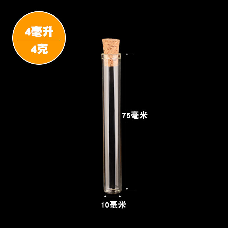 200pcs 10x75mm Transparent Gla - Wedding Zoo 评论和价格