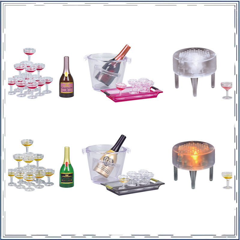 Gashapon Mini Wine Glass Champ - Champagne Tower Set 评论和价格