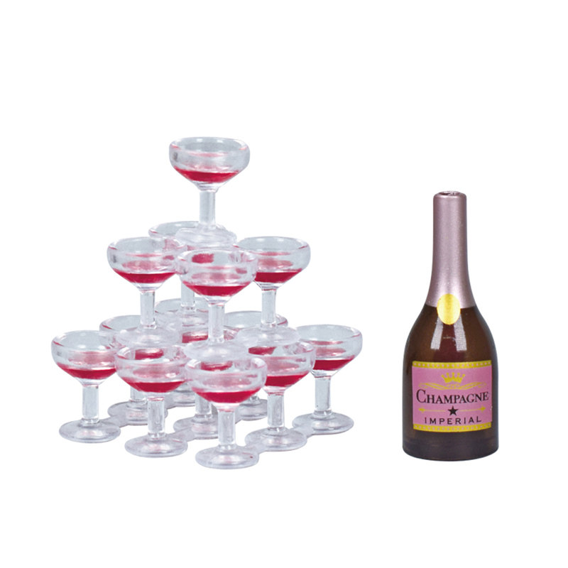 Gashapon Mini Wine Glass Champ - Champagne Tower Set 评论和价格