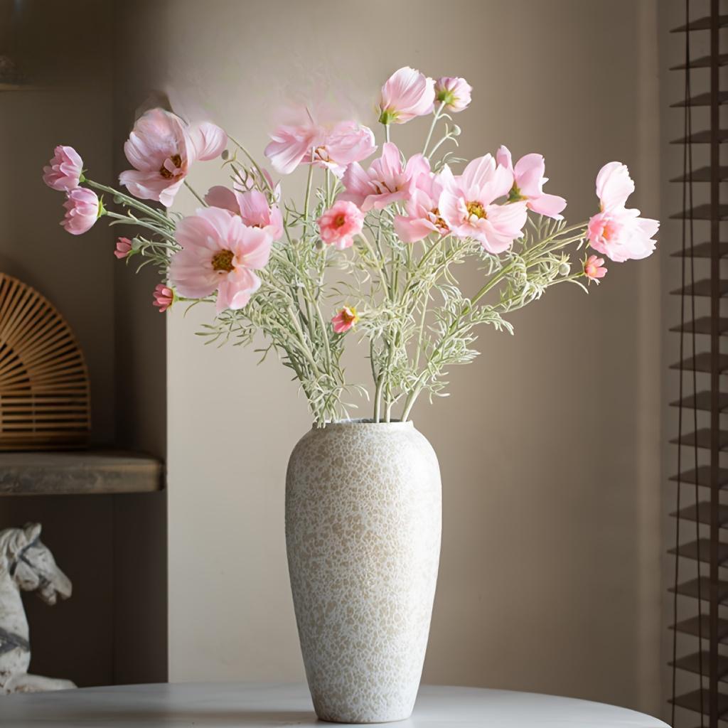 Large Elegant Ceramic Vase - D - Centerpiece Vase Tall 评论和价格