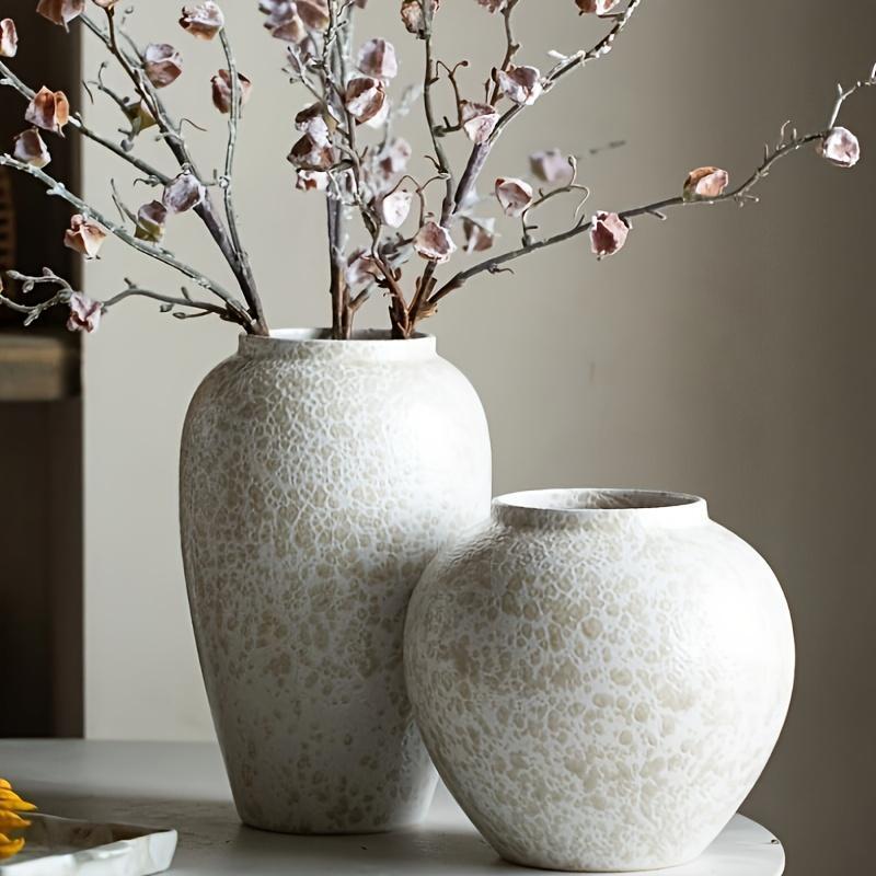 Large Elegant Ceramic Vase - D - Centerpiece Vase Tall 评论和价格