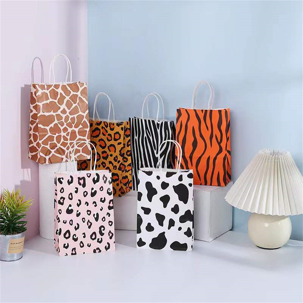 4Pcs Jungle Party Bags Birthda - Wedding Zoo 评论和价格