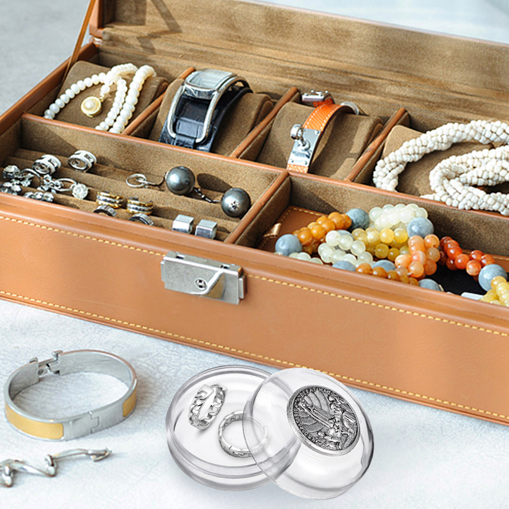 2Pcs Luxury Metal Rosary Box R - Wedding Favor Box 评论和价格