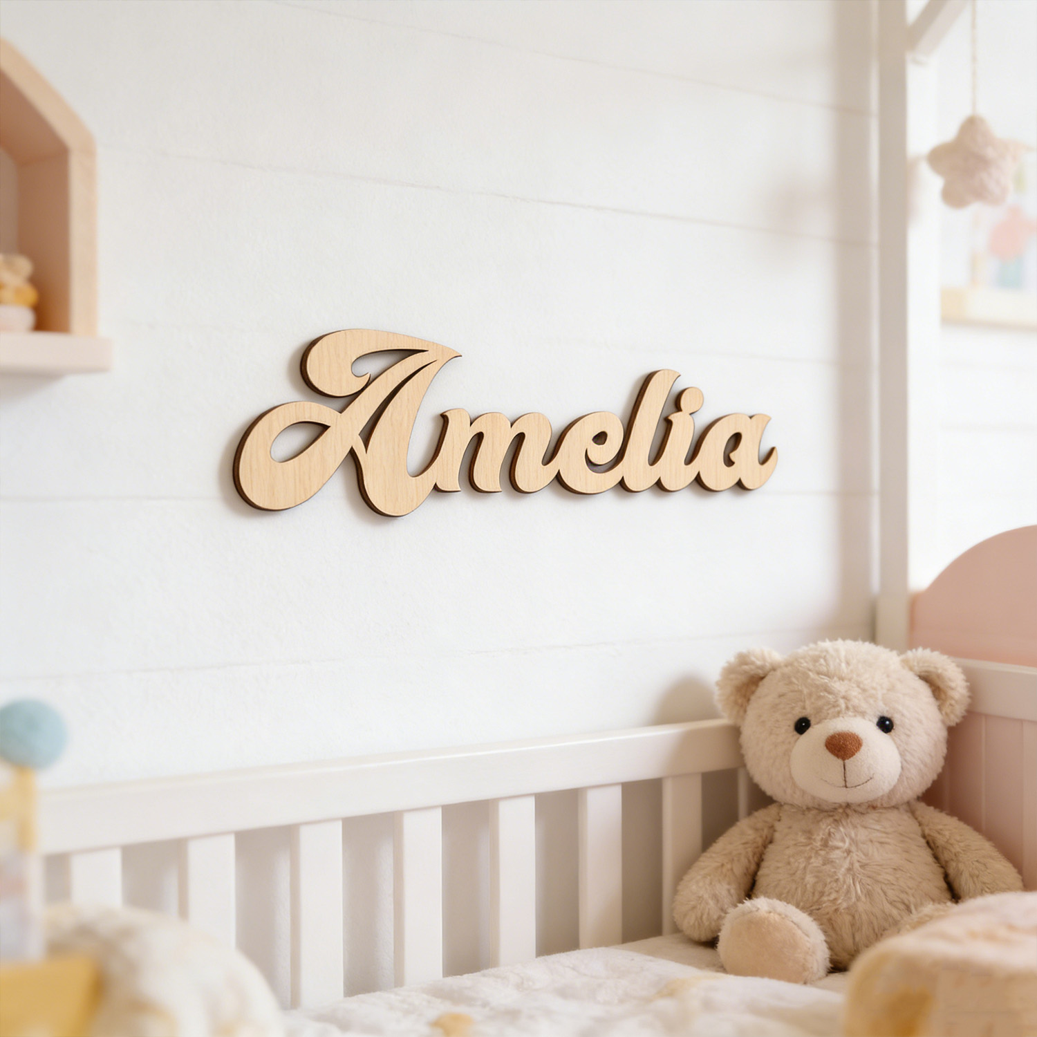 1pc Customized wooden wall dec - Wedding Souvenir 评论和价格